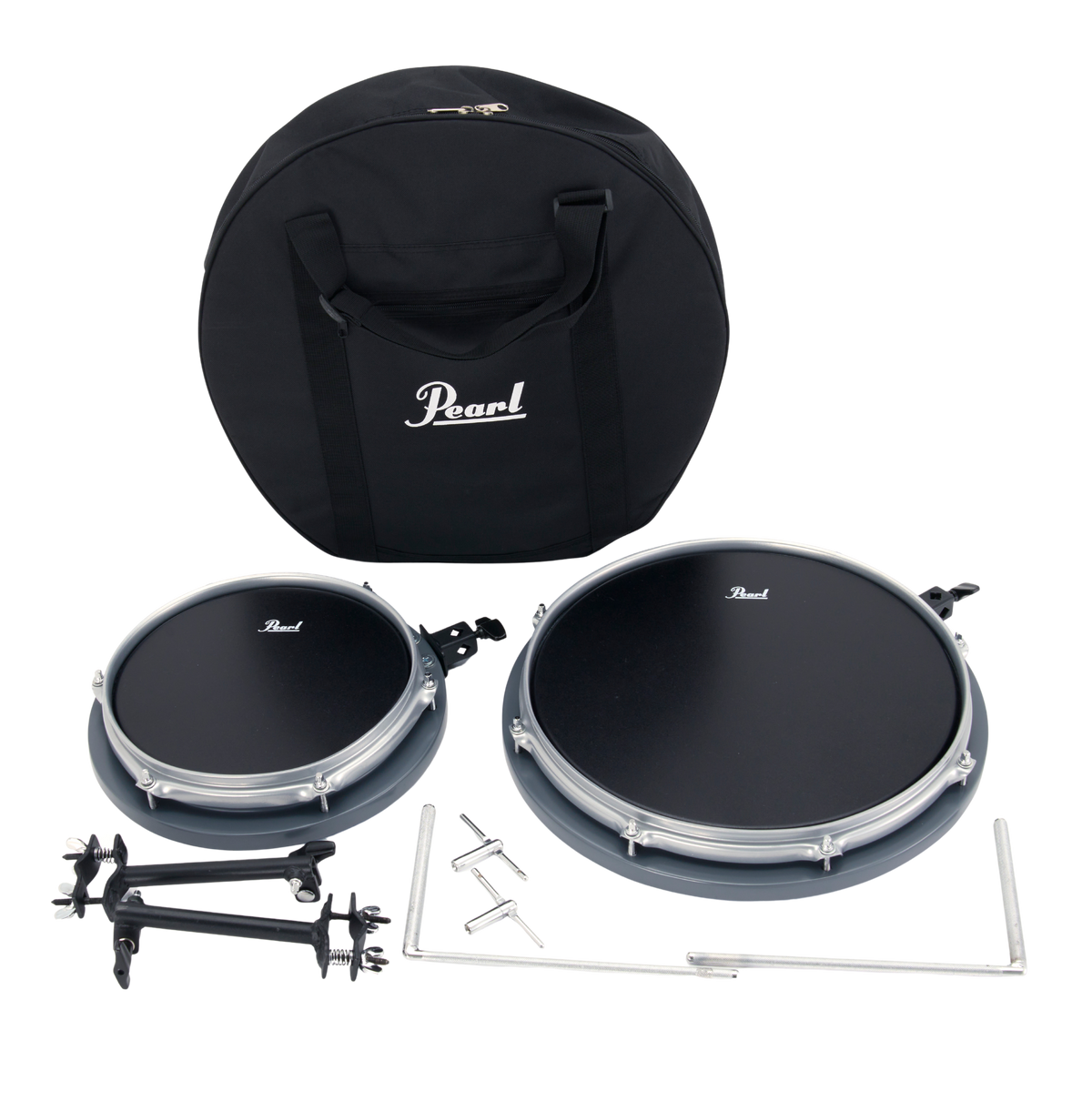Pearl Compact Traveler Kit add-on 10 inch and 14 inch Add-on Tom w/Bracket PCTK-T1014