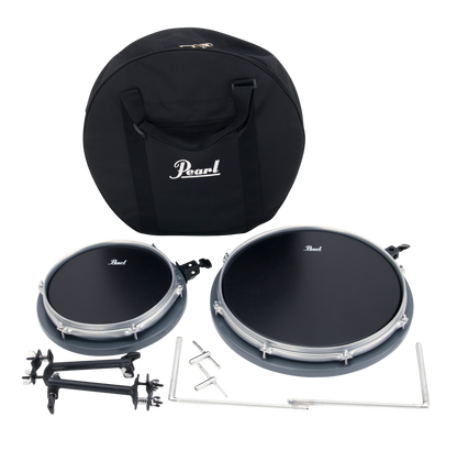 Pearl Compact Traveler Kit add-on 10 inch and 14 inch Add-on Tom w/Bracket PCTK-T1014