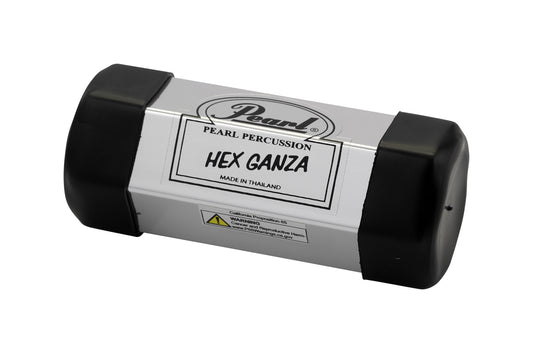 Pearl Aluminum Hex Ganzas 4" PGA-30