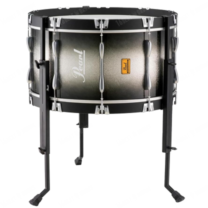 Pearl Bass Drum Conversion with 3 legs to a Large Tom PM-BDL3S (Black)