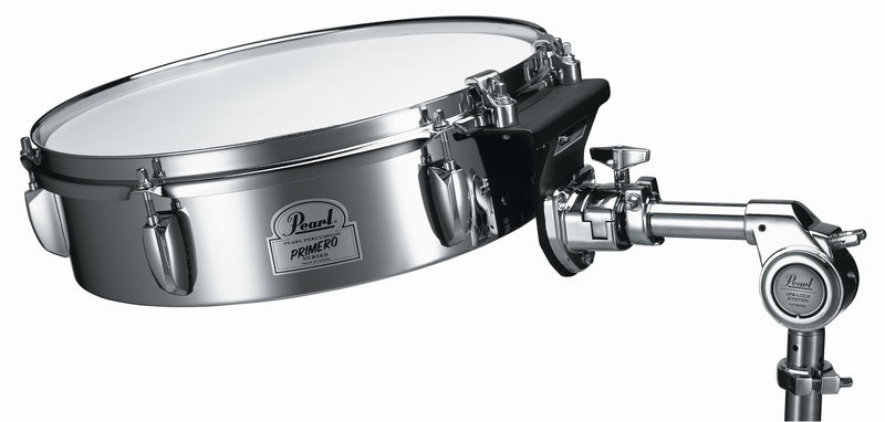 Pearl Primero Flat Steel Timbale 13"x3" with attached ISS Mount PTE-313i