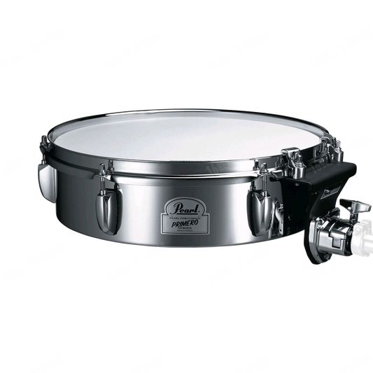 Pearl Primero Flat Steel Timbale 13"x3" with attached ISS Mount PTE-313i