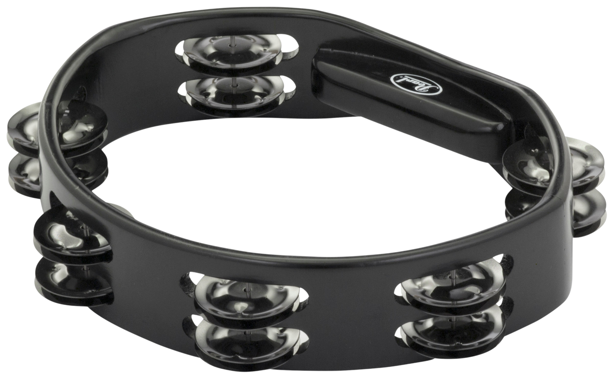 Pearl Primero Rock Hand Held Tambourine PTM-09BK
