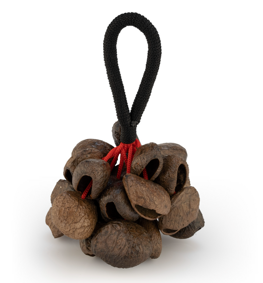 Pearl Pangi Nut Shaker with Rope Handle PBPGRH14