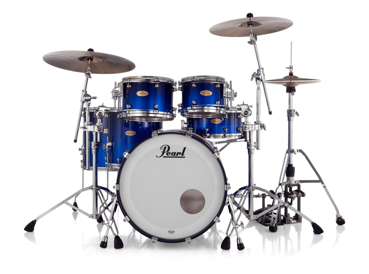 Pearl Drums Reference One in Kobalt Blue Fade Metallic RF1C-5-Pc-Complete-L/C#858