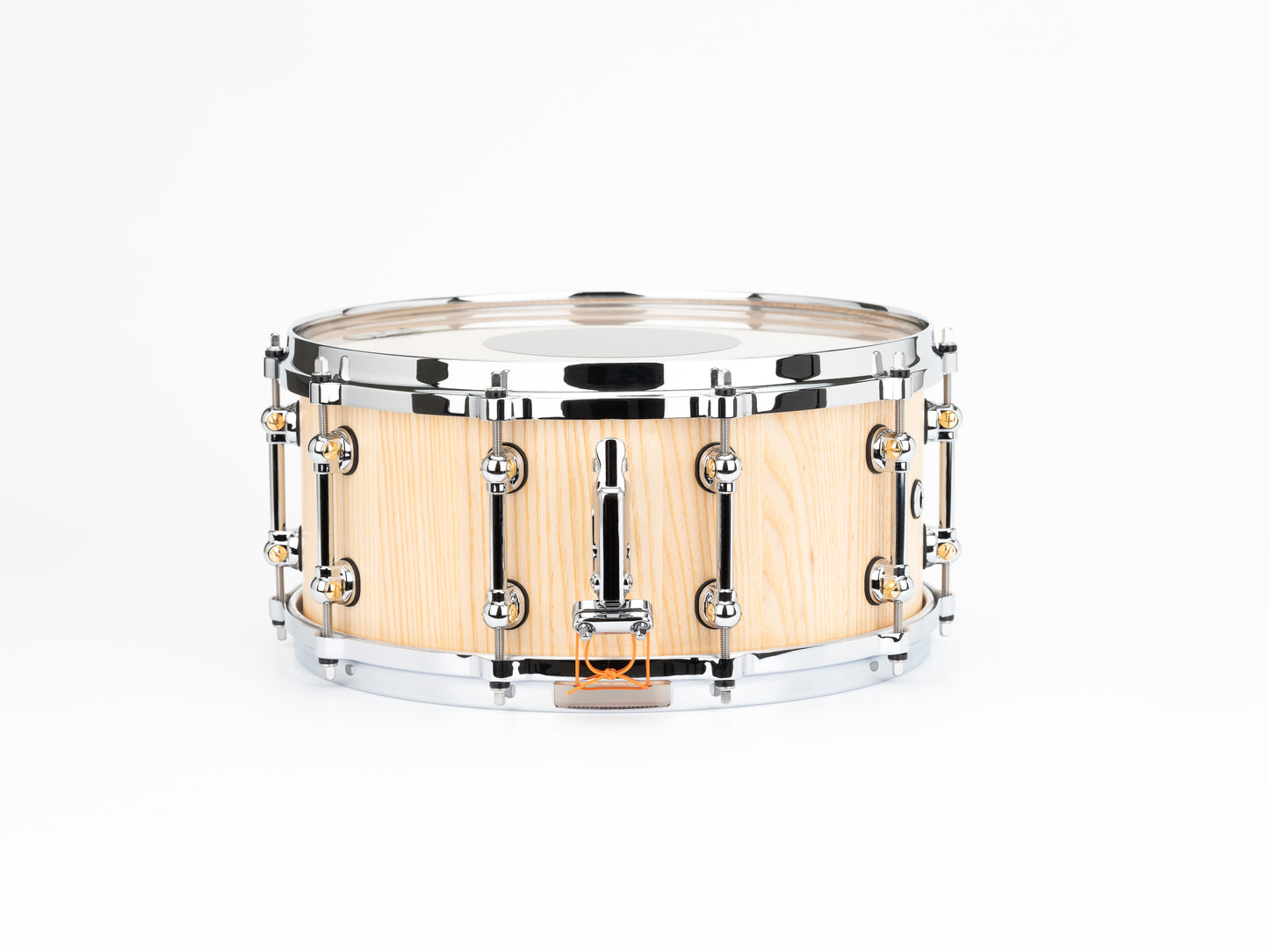 Pearl StaveCraft Ashwood w/ Makha DadoLoc Snare Drum, Hand Rubbed Natural Ash 14"x6.5" SCD1465AW