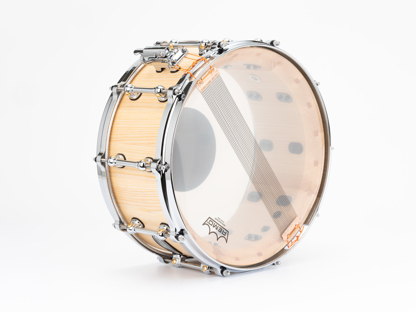 Pearl StaveCraft Ashwood w/ Makha DadoLoc Snare Drum, Hand Rubbed Natural Ash 14"x6.5" SCD1465AW