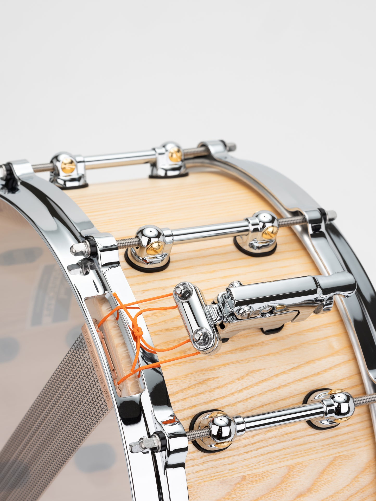 Pearl StaveCraft Ashwood w/ Makha DadoLoc Snare Drum, Hand Rubbed Natural Ash 14"x6.5" SCD1465AW