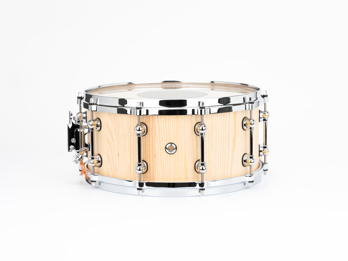 Pearl StaveCraft Ashwood w/ Makha DadoLoc Snare Drum, Hand Rubbed Natural Ash 14"x6.5" SCD1465AW