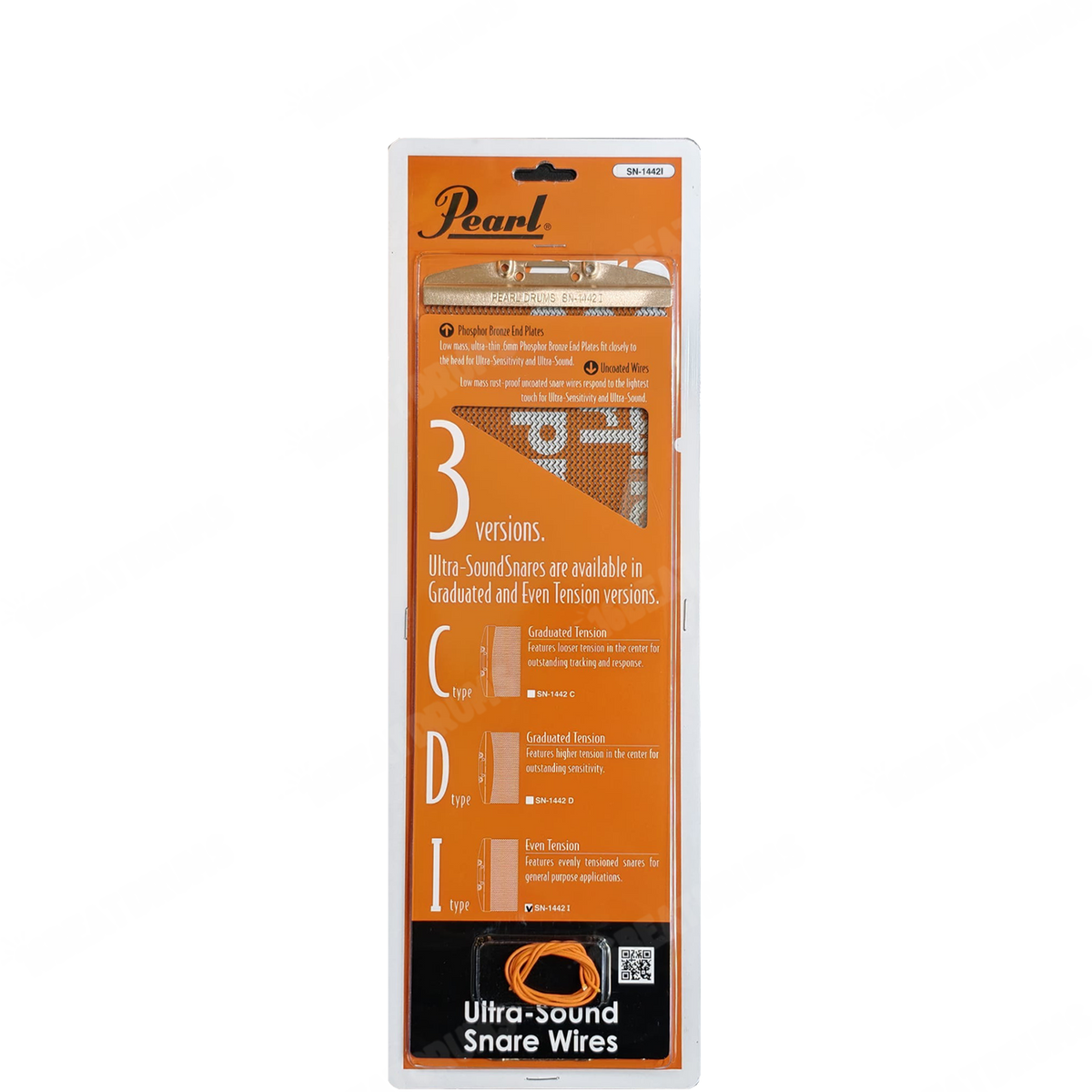 Pearl "I" Type w/Chords 42 strand Ultra-Sound Snare Wires SN-1442I