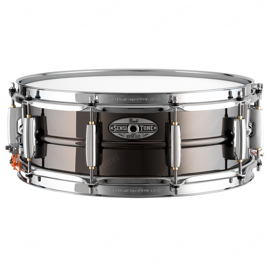 Pearl Sensitone Heritage Alloy Black Brass Snare Drum 14"x5" STH1450BR