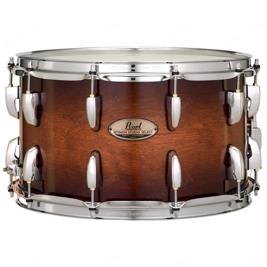 Pearl Session Studio Select Gloss Barnwood Burst Snare Drum 14"x8"  STS1480SC#314