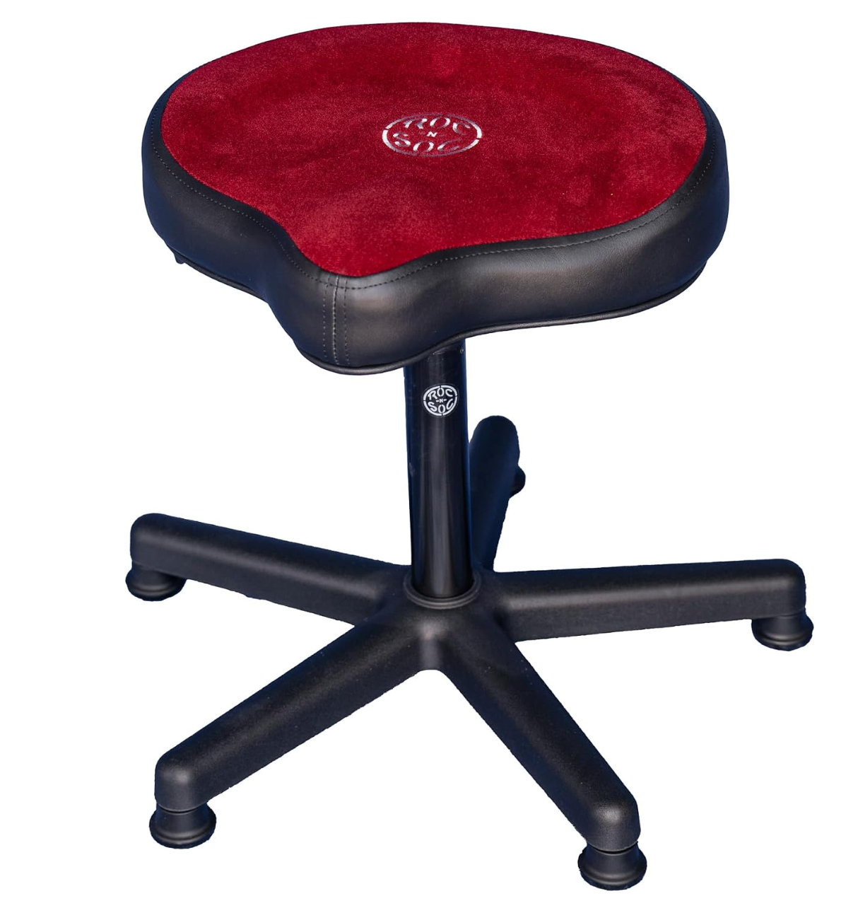 Roc N Soc (LSG-O) Premium RIDER Seat w Lunar Series Gas Throne (Standard Height 19" to 27")