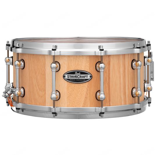 Pearl StaveCraft Thai Oak with Makha DadoLoc Snare Drum 14"x6.5" SCD1465TO#186