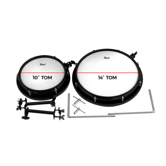 Pearl Compact Traveler Kit add-on PCTK-T1014 10inch and 14 inch Add-on Tom w/Bracket