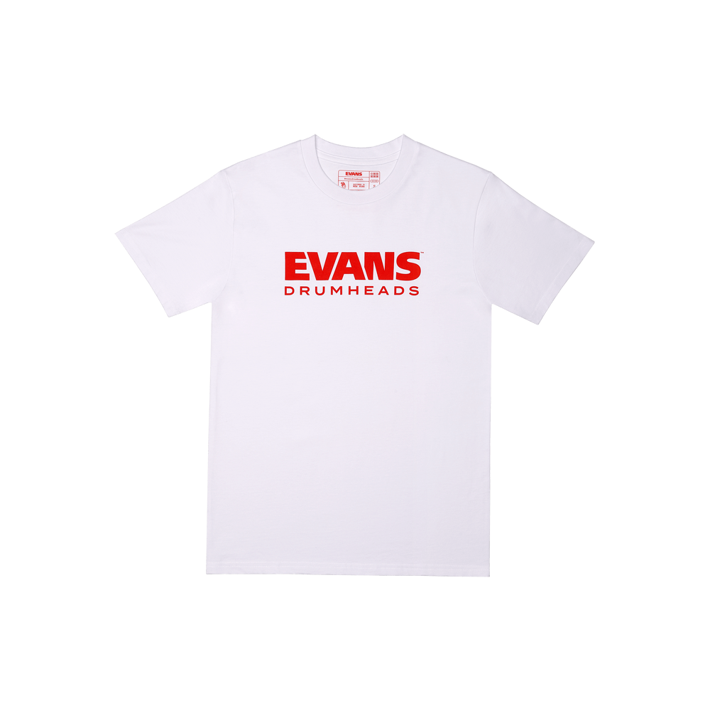 Evans Logo WHITE T-Shirt