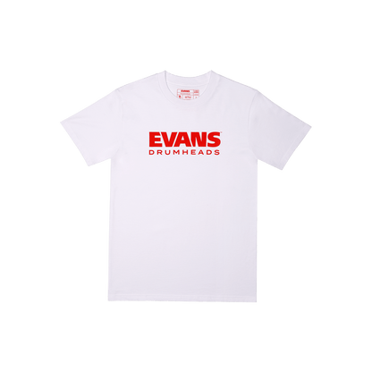 Evans Logo WHITE T-Shirt