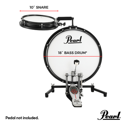 Pearl Compact Traveler Kit 18" kick & 10" snare PCTK-1810