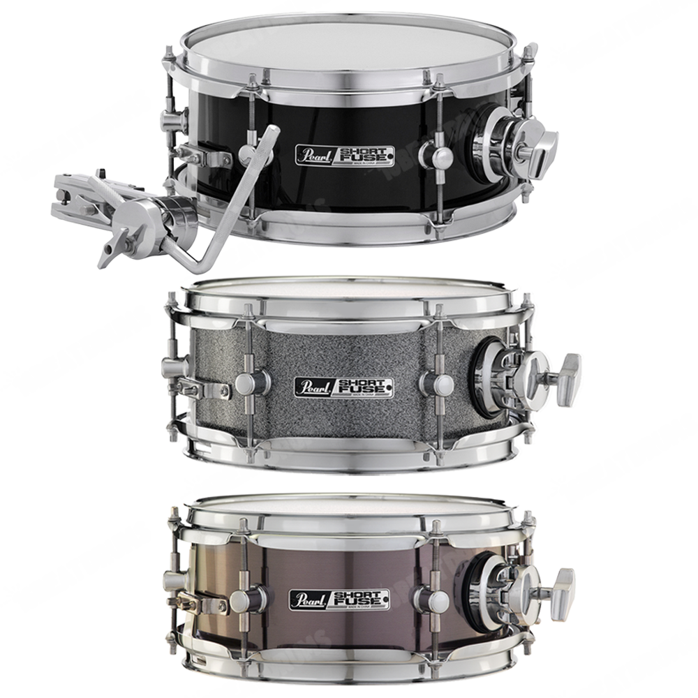 Pearl Short Fuse Snare Drum w/Bracket & Mount SFS10/C