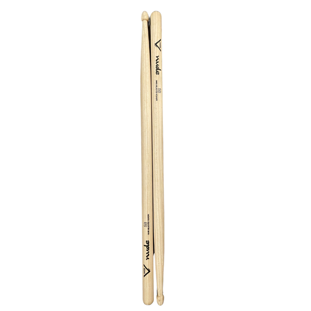 Vater 5B Nude Wood Tip Drum Stick