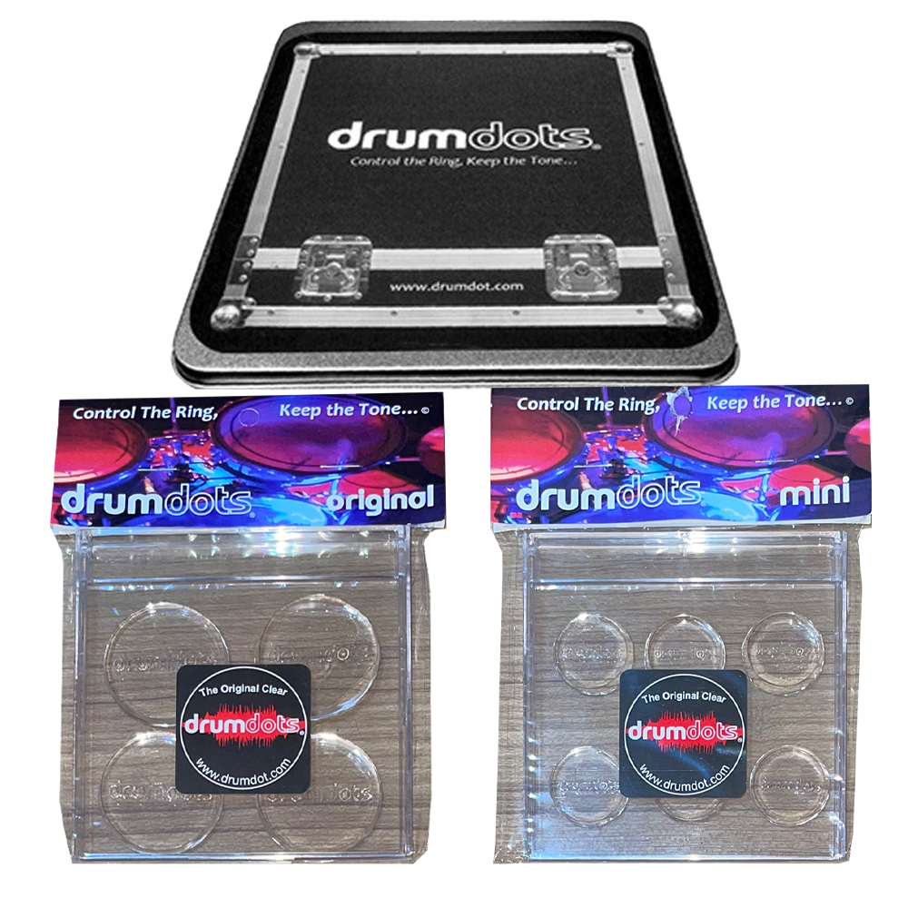 Drumdots Metal Road Case+Original+Mini SET