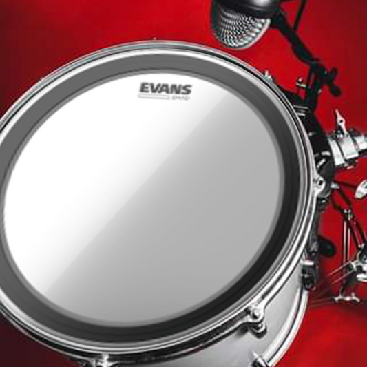 Evans EMAD Clear Tom Batter 16"