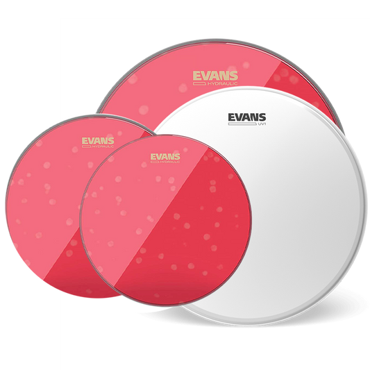 Evans HYDRAULIC RED STD PACK + 14" UV1 Coated