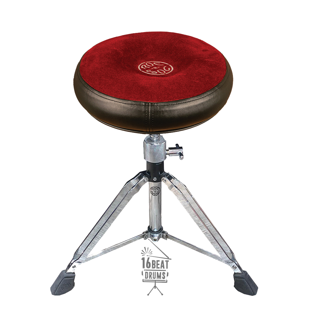 Roc N Soc (MS-R) Premium ROUND Seat w Manual Spindle (Standard Height 18" to 24")